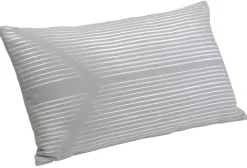 Textile·Coussins|Coussin ARROW gris clair décor lignes 30x50cm