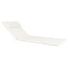 MENDOZA Transats / Bains De Soleil|Coussin blanc pour bain de soleil