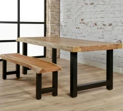 RALF Lampes À Poser·Lampe Style Industriel|Cube lumineux industriel finition argent vieilli