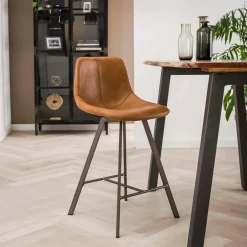 RALF Lampes À Poser·Lampe Style Industriel|Cube lumineux industriel finition argent vieilli