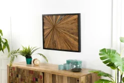 Décorations Murales|Décoration murale bois de teck perspective OTTAWA