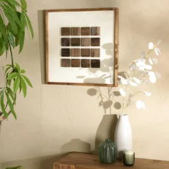 DENVER Univers Déco·Maison De Campagne|Décorations Murales|Décoration murale grille blanche sur fond noir