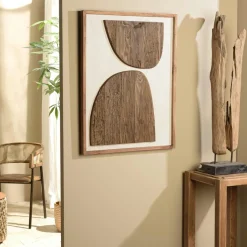 DENVER Décorations Murales|Univers Déco·Maison De Campagne|Décoration murale pin recyclé sur fond blanc