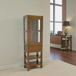 Olga Meubles De Rangement·Petits Meubles De Rangement|Etagère 1 porte 1 tiroir hévéa 160cm