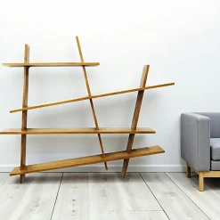 Maori Meubles De Salon·Etagères Murales|Meubles De Rangement·Etagères Murales|Etagère déstructurée bois massif