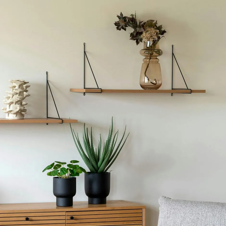 TALLINN Meubles De Salon·Etagères Murales|Meubles De Rangement·Etagères Murales|Etagère murale blanche, 4 niches