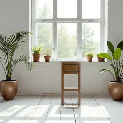 Meubles De Salon·Etagères Murales|Meubles De Rangement·Etagères Murales|Etagère murale bois d’acacia brun bords arrondis 60 cm NAKO