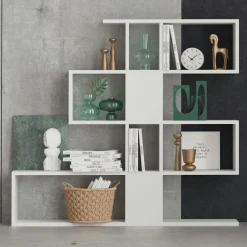 MARFA Meubles De Salon·Etagères Murales|Meubles De Rangement·Etagères Murales|Etagère murale modulable blanche moderne (lot de 4)