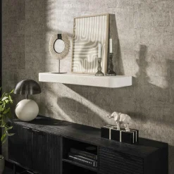 TAJ Meubles De Salon·Etagères Murales|Meubles De Rangement·Etagères Murales|Etagère murale noire 100 cm