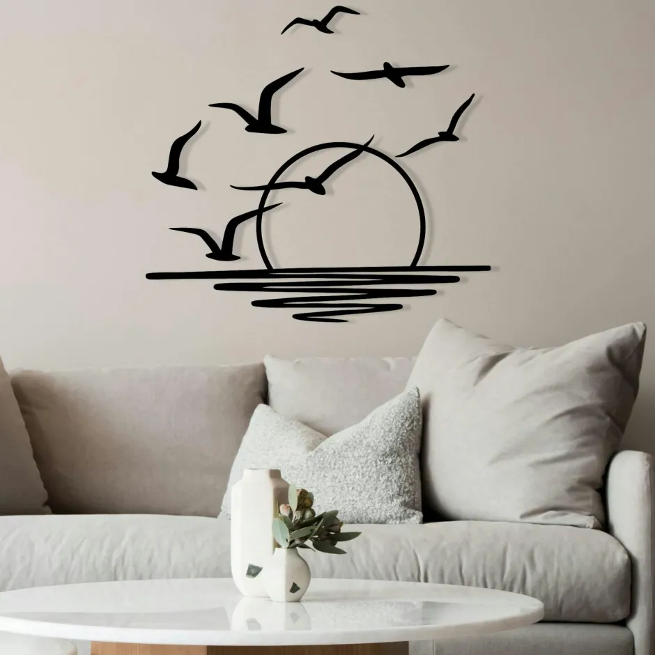 TALLINN Meubles De Salon·Etagères Murales|Meubles De Rangement·Etagères Murales|Etagère murale ronde déstructurée Ø47 cm