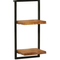 BALTIMORE Meubles De Salon·Etagères Murales|Meubles De Rangement·Etagères Murales|Etagère murale verticale teck recyclé