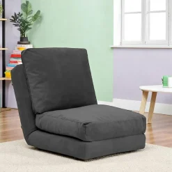 MODI Fauteuils En Tissu|Fauteuils Convertibles|Fauteuil convertible gris foncé - tissu