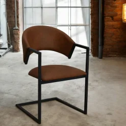 IENA Chaises Capitonnées|Chaises Velours|Fauteuil pivotant bi-matière, couleur grise (lot de 2)