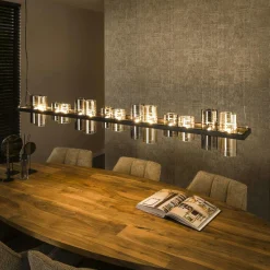 RALF Suspensions / Lustres|Grande suspension cuivrée et ajourée Ø90 cm