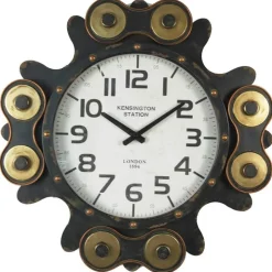 Horloges|Horloge murale industrielle roulements