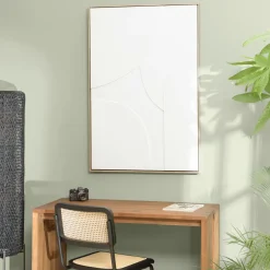 Lampadaires|Lampadaire moderne effet ruban pieds bois naturel RALF