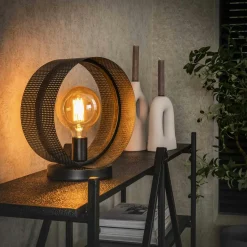 RALF Lampes À Poser·Lampe Style Industriel|Lampe à poser design forme ronde