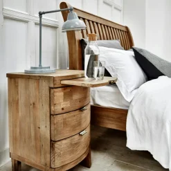 BELFAST Univers Déco·Maison De Campagne|Lits 2 Places|Lit 2 personnes bois recyclé 180 cm