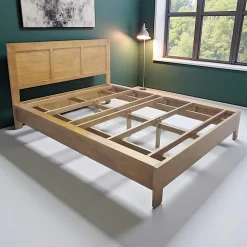 Olga Lits 2 Places|Lit 2 places Hévéa pour couchage 160x200 181x209x95cm