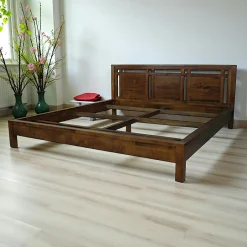 Tessa Lits 2 Places|Lit 2 places Hévéa pour couchage 140x190 154x204x86cm