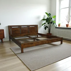 Tessa Lits 2 Places|Lit 2 places Hévéa pour couchage 180x200 194x214x86cm