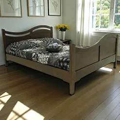 Maori Lits 2 Places|Lit 2 places Vague Hévéa pour couchage 140x190 153x200x94cm