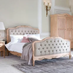 BLOIS Univers Déco·Classique Chic|Lits 2 Places|Lit capitonné romantique 180 cm