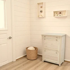 Tradition Meubles D'Entrée·Vestiaires|Meubles D'Entrée·Vestiaires / Meubles À Chaussures|Meuble à chaussures 2 portes hévéa 80X40x107cm