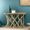 Jaipur Univers Déco·Scandinave Hygge|Univers Déco·Globe-Trotter|Meuble console bois flotté teck 120x39 cm