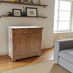 Niagara Meubles De Salle À Manger·Meubles Bar|Meuble de bar pliant Hévéa 2 portes, 2 tiroirs 110/220x54x104cm