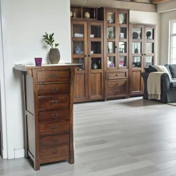 Maori Meubles Tv En Bois|Meuble TV asiatique japonais hévéa 180cm