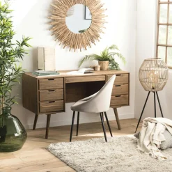 OKA Meubles Tv En Bois|Meuble TV bois 2 portes 150 cm