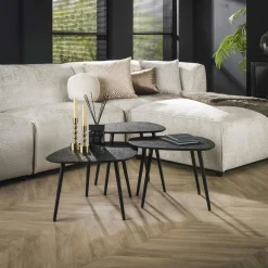 DELHI Meubles Tv En Bois|Meuble TV en bois de manguier motif baguette