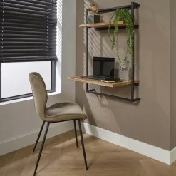 RIVERSIDE Meubles Tv En Bois|Meuble TV moderne chêne acier 120 cm