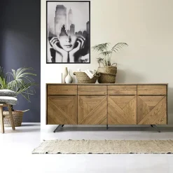 MANHATTAN Meubles Tv En Bois|Meuble TV moderne en chêne