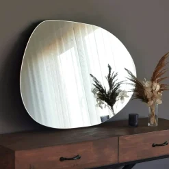 CODY Miroirs|Miroir d'entrée organique 75 cm - style scandinave
