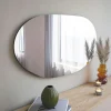CODY Miroirs|Miroir design organique forme galet 89 cm - style naturel