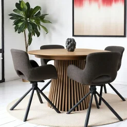 CODY Miroirs|Miroir plein pied arche décorative, effet marbre 160 cm