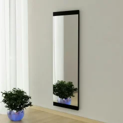 CODY Miroirs|Miroir rectangulaire blanc 120 cm - à poser ou suspendre