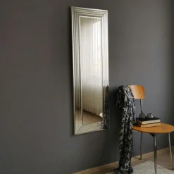 CODY Miroirs|Miroir rectangulaire moderne chic - cadre rainuré 120 cm