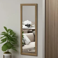 CODY Miroirs|Miroir rectangulaire mural avec cadre noir 105 cm