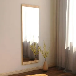 CODY Miroirs|Miroir rectangulaire noir 120 cm - à poser ou suspendre