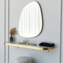 CODY Miroirs|Miroir salle de bains organique 75 cm - style scandinave