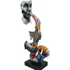 Objets Décoration·Figurines / Statues|Objet déco à poser saxophoniste