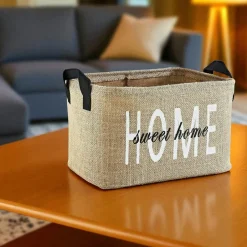 Rangements Déco·Paniers / Boîtes De Rangement|Panier de rangement en jute – Home sweet Home