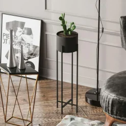 Rangements Déco·Paniers / Boîtes De Rangement|Panier de rangement noir en feutrine – lot de 3 tailles