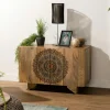 MAURAI Univers Déco·Globe-Trotter|Meubles De Rangement·Petits Meubles De Rangement|Petit buffet décor mandala