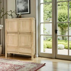 Olga Buffets Contemporains|Buffets Contemporains|Petit buffet moderne bois massif