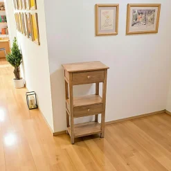 Tradition Bouts De Canapé En Bois|Petit meuble d'entrée sellette