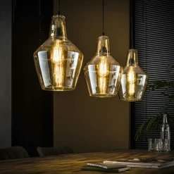 MARATEA Suspensions / Lustres|Plafonnier industriel noir – 8 lampes, design circuit